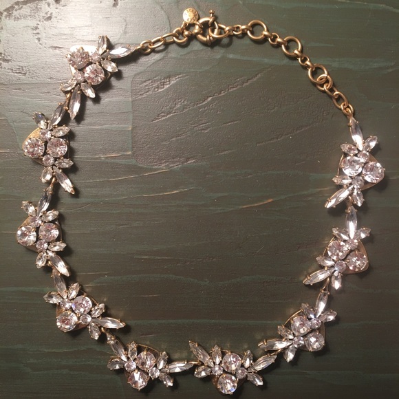 J Crew Crystal Necklace - Picture 2 of 3